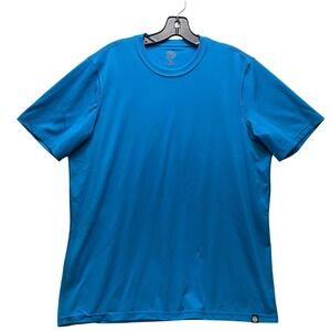 REI Co-op Shirt Mens Large Base Layer Workwear Active‎ Athletic Teal Blue